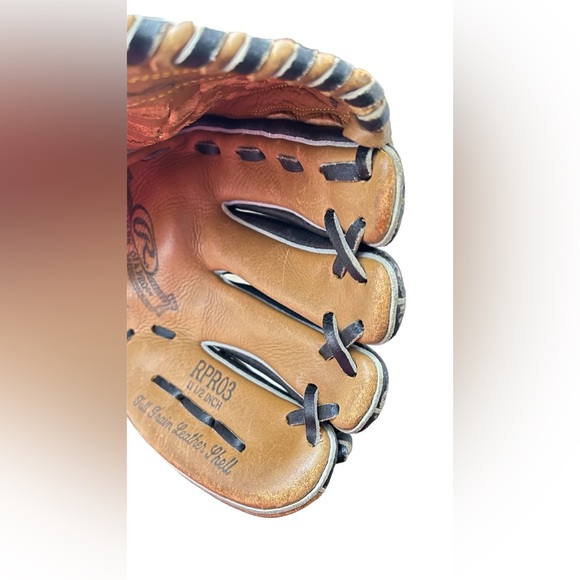 Rawlings RPRO3  The Mark of a Pro Baseball MITT Leather THE GOLDEN GLOVE 11.5” - Picture 5 of 11